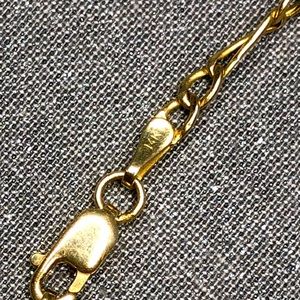 14k 18” Figaro chain